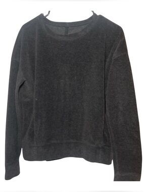 Lululemon Fleece Like Crewneck Pullover  Womens Size 6 Gray